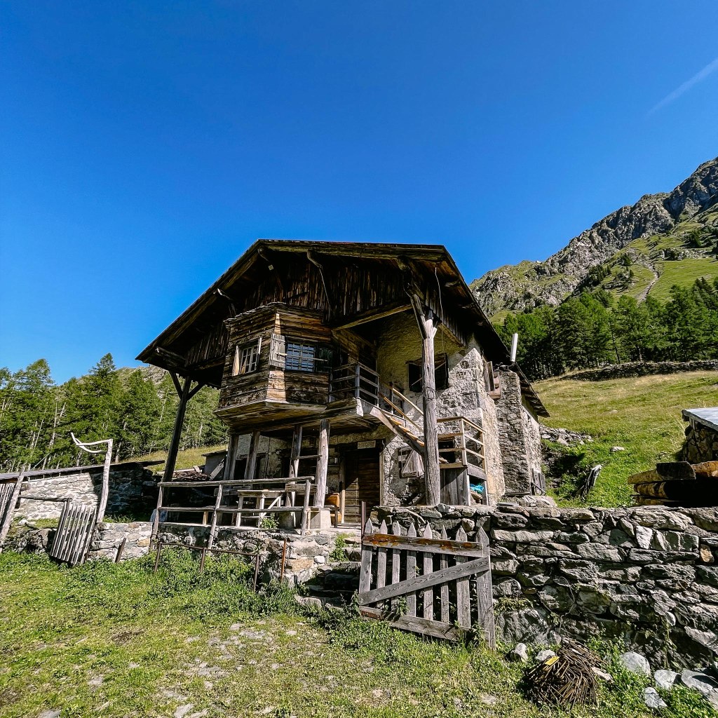 alte italienische Hütte 