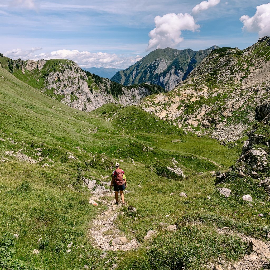 Auf dem Weg zum Giramondopass 